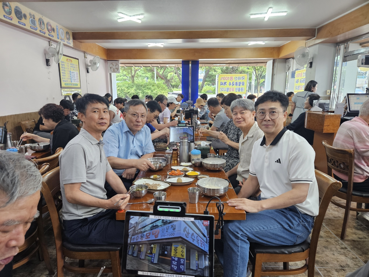 골목형 상점가 이용 사진