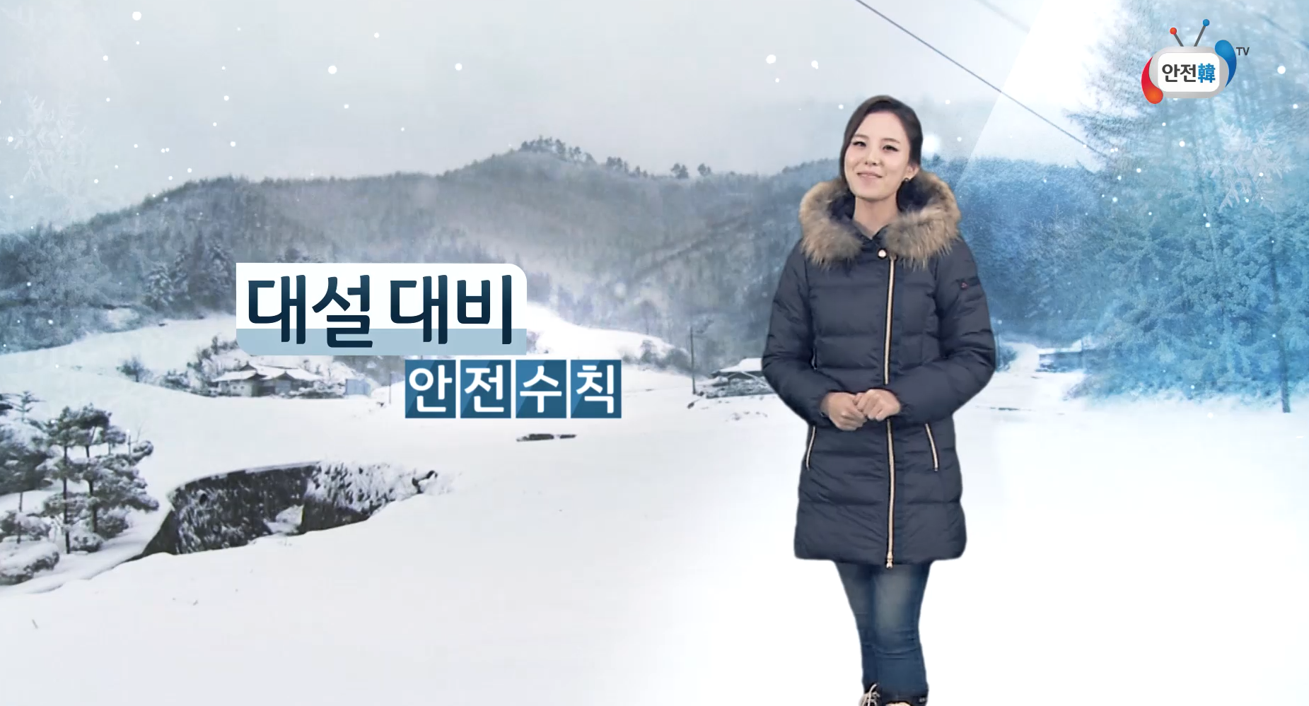 대설 발생시 국민행동요령